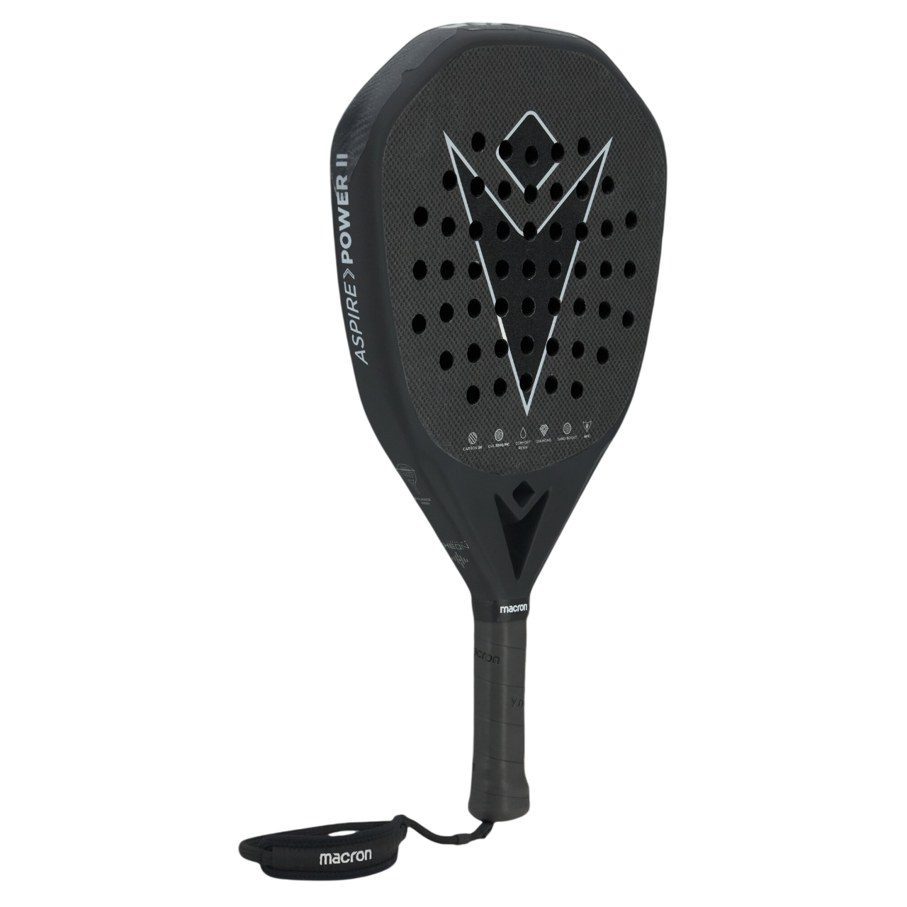 Macron Padel Aspire Power II Racket