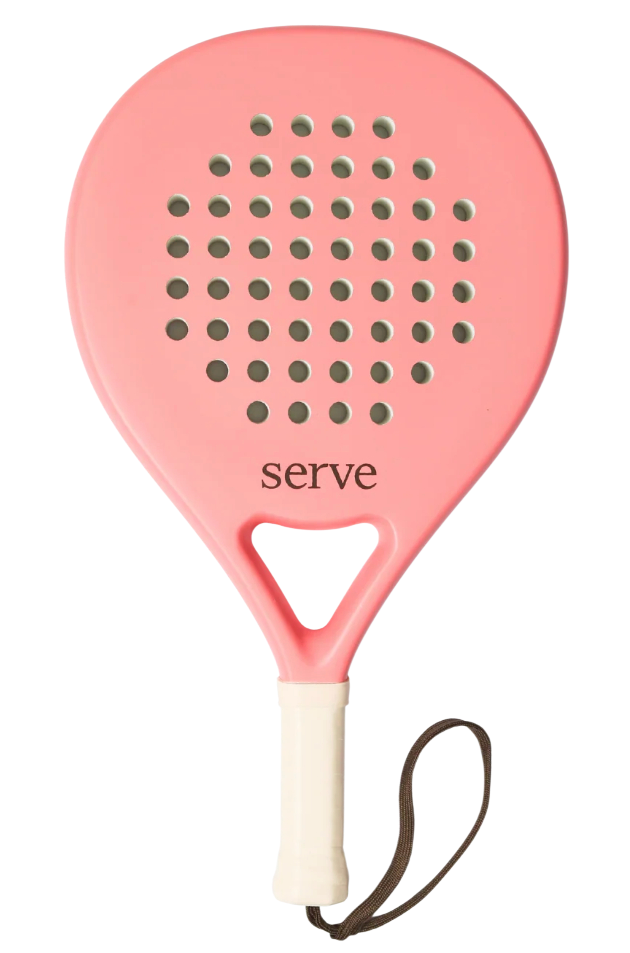 Pastel Peach Padel Racket