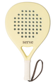 Pastel Yellow Padel Racket